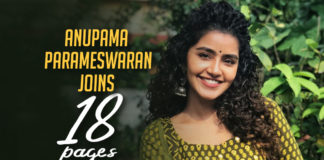 18 Pages, 18 Pages Movie, 18 Pages Movie Updates, Actress Anupama Parameswaran, Anupama Parameswaran, Anupama Parameswaran Joins Nikhil Siddhartha, Anupama Parameswaran Joins The Sets Of This Nikhil Siddhartha Starrer, Anupama Parameswaran Next Movie, latets tollywood updates, Nikhil Siddharth 18 Pages, Nikhil Siddharth starrer 18 Pages, Nikhil Siddhartha, Nikhil Siddhartha Starrer, Nikhil Siddhartha Upcoming Movie, Telugu Filmnagar, tollywood updates