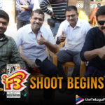 Anil Ravipudi, Anil Ravipudi Directorial F3, Anil Ravipudi Welcomes Venkatesh Daggubati To The Sets, Director Anil Ravipudi, F2 Movie Sequel, F2 Sequel, F3, F3 Film, F3 Movie, F3 Movie Latest Reports, F3 Movie Telugu, F3 Telugu Movie, F3 Telugu Movie Updates, latest telugu movies news, Latest Tollywood News, mehreen pirzada, Tamannaah, Telugu Film News 2020, Telugu Filmnagar, Tollywood Movie Updates, Varun Tej, venkatesh daggubati