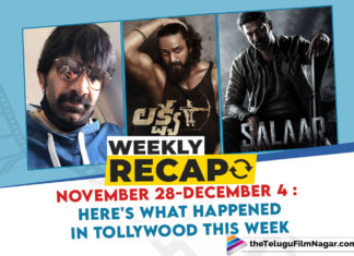 #WeeklyRecap, Important Telugu Movie Updates, Important Tollywood News For This Week, Latest Telugu Movie News, Latest Tollywood Film News, Telugu Film News 2020, telugu film updates, Telugu Filmnagar, Telugu Movie Updates This Week, TFN Weekly Recap, TFN Weekly Recap Nov 28-Dec 4, Tollywood Movie Updates, Tollywood Movie Updates This Week, Tollywood Updates This Week, Tollywood Weekly Recap For This Week
