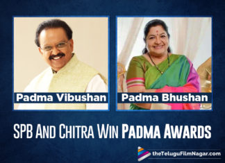 S.P. Balasubramanyam Receives Padma Vibhushan And K.S. Chithra Honoured With The Padma Bhushan,Telugu Filmnagar,Latest Telugu Movies News,Telugu Film News 2021,Tollywood Movie Updates,Latest Tollywood News,S.P. Balasubramanyam Receives Padma Vibhushan,K.S. Chithra Honoured With The Padma Bhushan,Singer K.S. Chithra Honoured With The Padma Bhushan,Legendary Singer S.P. Balasubramanyam Receives Padma Vibhushan,Padma Vibhushan Award For SP Balasubramanyam,Padma Bhushan Award For KS Chithra