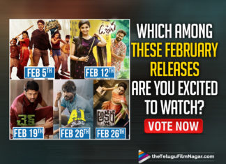 Movie Releases In February 2021 : Which Among These Are You Excited To Watch: Vote Now,Telugu Filmnagar,Latest Telugu Movies News,Telugu Film News 2021,Tollywood Movie Updates,Latest Tollywood News,Movie Releases In February 2021,Movie Releases In February,Movie Releases,Telugu Movie Releases,Tollywood Movie Releases,Tollywood Movie Releases In Feb,Which Among These February Releases Are You Excited To Watch,POLL,TFN POLL,Akshara,Uppena,Check,A1 Express,Zombie Reddy,Movies In February,Latest Movie Releases,Tollywood Movies In February