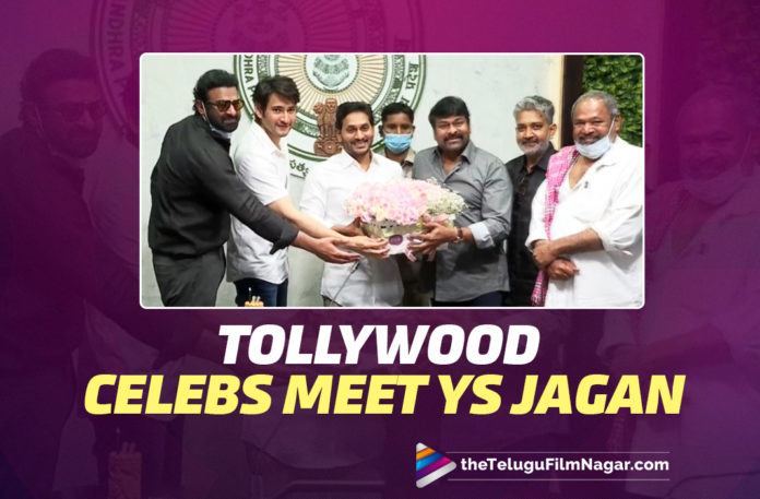 Tollywood Top Celebrities Meet YS Jagan Over Ticket Price Issue In Andhra Pradesh,Tollywood Top Celebrities Meet YS Jagan,Tollywood Top Stars To Meet Andhra Pradesh CM YS Jagan Mohan Reddy,Mahesh Babu,Prabhas,Tollywood Celebs Meeting With AP CM YS Jagan,Top Tollywood Actors,Tollywood Top Celebrities Meet AP CM YS Jagan,Tollywood Celebrities Meeting With CM YS Jagan,Tollywood Top Celebrities Meets CM YS Jagan,Chiranjeevi With YS Jagan,SS Rajamouli,Koratala Siva,R Narayana Murthy,Allu Aravind,AP Ticket Rates,AP Benefit Shows Issue,Mahesh Babu With YS Jagan,Mahesh Babu Meets YS Jagan,Mahesh Babu Prabhas Chiranjeevi Meeting With CM YS Jagan,Chiranjeevi About AP CM YS Jagan,Chiranjeevi About Ticket Rates,SS Rajamouli With YS Jagan,Chiranjeevi YS Jagan Meeting,Chiranjeevi With YS Jagan,Prabhas With YS Jagan,Tollywood Celebs Meet YS Jagan,Telugu Filmnagar,Latest Telugu Movies News,Telugu Film News 2022,Latest Tollywood Updates,Chiranjeevi,Tollywood Ticket Prices,Chiranjeevi Meets Jagan,AP Ticket Rates Issue,AP,Andhra Pradesh,AP CM YS Yagan,Chiranjeevi Movies,Chiranjeevi Latest News,Chiranjeevi Acharya,Chiranjeevi Meets AP CM YS Jagan,AP Ticket Pricing Issue,AP Ticket Issue,AP Ticket,Telugu Film Industry,Movie Ticket Price In AP,AP Ticket Price Issue,Chiranjeevi About Ticket Issue,Tollywood,AP Ticket Prices Issue,YS Jagan,Jagan,CM YS Jagan,Mega Star Chiranjeevi Press Meet,AP Movie Tickets Rates Issue,Ticket Rates,#MegastarChiranjeevi,#MaheshBabu,#Prabhas,#SSRajamouli,#KoratalaSiva