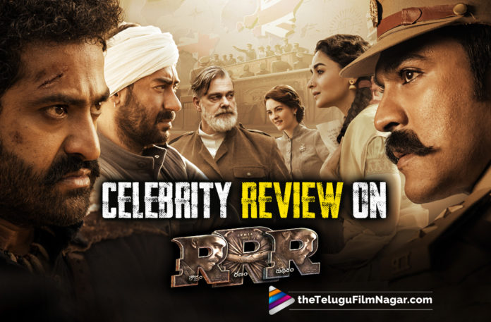 Celebrity Review On RRR: Ram Charan,NTR Give Career-Best Performances In Rajamouli’s Epic,Telugu Filmnagar,Latest Telugu Movies 2022,Telugu Film News 2022,Tollywood Movie Updates, Latest Tollywood Updates,Latest Film Updates,Latest Telugu Movie Reviews,Tollywood Telugu Movie Reviews,RRR Movie,RRR Movie Updates,RRR Movie latest News,RRR movie Latest Talks, RRR Movie Response,RRR Movie Pulic Talk,RRR Movie Public Response,RRR Movie Review,RRR Movie Celebrities Response,RRR Movie Reviews and Rating,Tollywood Celebrity Review and Response, NTR Give Career-Best Performances in RRR Movie,Ram Charan NTR Give Career-Best Performances in RRR Movie,Rajamouli Epic Movie RRR,Celebrity Reviews,Celebrity Response,Celebrity about RRR Movie,Celebrity About Ram Charan and Jr NTR in RRR Movie,Celebrity Aobut Ramcharna and Jr NTR Dance,RRR: Roudram, Ranam, Rudhiram, RRR is a historic fictional saga,Ram Charan and Jr NTR Played lead roles in RRR Movie,RRR is Mind Blowing,harish Shanker Congratulations to the pride of Indian cinema,Harish Shnakar says Hatsoff to NTR and Ramcharan,Director Anil Ravipudi says Rama Bheemulu tokkukuntu poyaru anthe, Actor Kartikeya Tweets Load Aim and Shoot,Adivi Sesh Tweeted RRR Is an ALL INDIAN VOLCANO,Hero Varun Tej Tweeted RRR is Master Piece, RRR Movie,RRR Movie Updates,RRR latest Movie,RRR upcoming Movies, Sundeep Kishan Tweets The most Important film of the Year Releases today Brace Yourselves for RRR,Sai Dharam Tej Tweeted Block Buster Movie RRR,#JrNTR,#Ramcharan,#Rajamouli,#RRR