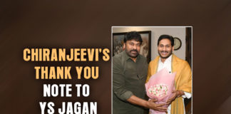 Megastar Chiranjeevi Writes A Thank You Note To YS Jagan On Releasing The New Ticket Prices In AP,Megastar Chiranjeevi,Chiranjeevi Tweet,Chiranjeevi Thank You Note To YS Jagan,Chiranjeevi Thanks To YS Jagan,New Ticket Prices In AP,Megastar Chiranjeevi Thanks YS Jagan Mohan Reddy,CMO Andhra Pradesh,YS Jagan Mohan Reddy,Chiranjeevi Movies,Acharya,Acharya Movie,Ticket Price Issue,AP Ticket Rates,AP Benefit Shows Issue,Tollywood Ticket Prices,AP Ticket Rates Issue,AP,Andhra Pradesh,AP CM YS Yagan,AP Ticket Pricing Issue,AP Ticket Issue,AP Ticket,Telugu Film Industry,Movie Ticket Price In AP,AP Ticket Price Issue,Tollywood,AP Ticket Prices Issue,YS Jagan,Jagan,CM YS Jagan,AP Movie Tickets Rates Issue,Ticket Rates,Telugu Filmnagar,Latest Telugu Movies News,Telugu Film News 2022,Tollywood Movie Updates,Latest Tollywood Updates,New Ticket Pricing System In AP,New Ticket Prices Announced In AP,AP Chief Minister YS Jagan,Andhra Govt Fixes New Movie Ticket Rates,Andhra Pradesh Government Revises Movie Ticket Prices,Government Revises Cinema Ticket Rates,AP Government Revises Movie Ticket Prices,Andhra Pradesh Govt Fixes New Movie Ticket Rates,AP Govt Revises Movie Ticket Prices,AP Cinema Ticket Rates,Movie Ticket Rates,Andhra Pradesh New Ticket Pricing System,AP New Ticket Pricing System,AP Government Raises Movie Ticket Prices,Ticket Prices Issue In Andhra Pradesh,New Ticket Prices In Andhra Pradesh,AP New Ticket Prices GO,Chiranjeevi Latest News,#MegastarChiranjeevi
