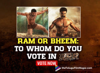Ram Or Bheem: To Whom Would You Vote?,Telugu Filmnagar,Latest Telugu Movies 2022,Telugu Film News 2022,Tollywood Movie Updates,Latest Tollywood Updates,Latest Film Updates,Tollywood Celebrity News, Mega Powerstar Ram Charan,Alia Bhatt,Young Tiger NTR and Olivia Morris starrer RRR: Roudram Ranam Rudhiram,RRR Released in 10,000 screens worldwide,Rajamouli’s directorial bankrolled by DVV Danayya, Ram Charan aced as Alluri Sitarama Raju while Jr NTR performed his best as Komaram Bheem,Director Rajamouli brilliantly crafted the roles of Ram and Bheem, Young Tiger NTR as Gond warrior Komaram Bheem,Young Tiger NTR hunts the tiger post interval scene,Young Tiger NTR sings the revolutionary song,Mega Powerstar Ram Charan as Alluri Sitarama Raju, Ram Charan as Manyam fighter Alluri Sitarama Raju,haran impressed the audience with his emotional connectivity,Vote For the Best Acting Performance of the Lead Heros From the Movie RRR, Vote For Best Performance,Ramcharan and Jr NTR Dance,RRR Movie in Theatre,RRR Movie Songs,RRR Movie First Review,RRR Review,SS Rajamouli Movie RRR,Blocbuster Hit Movie RRR,Sensational Hit RRR, RRR Twitter Reviews,RRR Movie Super Hit Songs,RRR Multistarrer Movie,SS Rajamouli Movie RRR,RRR Super Hit Movie,RRR Blockbuster movie,Jr NTR and Ramcharan Movie RRR, RRR Movie Released in 10000 plus Screens world wide,RRR Movie stars Alia Bhatt and Olivia Morris,RRR Telugu Movie Review,SS Rajamouli Multistarrer Movie RRR,#RRR,#RRRmovie