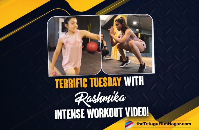 Terrific Tuesday: Watch Rashmika Mandanna Intense Workout Video!,Telugu Filmnagar,Latest Telugu Movies 2022,Telugu Film News 2022,Tollywood Movie Updates,Latest Tollywood Updates,Latest Film Updates,Tollywood Celebrity News,Tollywood Shooting Updates, Rashmika Mandanna,Actress Rashmika Mandanna,Rashmika Mandanna Workout Videos,Rashmika Mandanna Intense Workout,Rashmika Mandanna Fitness,Rashmika Mandanna Abut Her Fitness,Rashmika Mandanna Intense Traning Video,Rashmika Mandanna Gym Workout Video, Rashmika Mandanna shares a new video in Social Media,Rashmika Mandanna shares a new video her Workout Video,Rashmika Mandanna soon starts shooting for Pushpa: The Rule,Rashmika Mandanna in Bollywood She has two projects Goodbye with Amitabh Bachchan and Mission Majnu with Siddharth Malhotra, Rashmika Mandanna New Movies,Rashmika Mandanna Upcoming Movies,Rashmika Mandanna latest Movies,Rashmika Mandanna Upcoming Bollywood Movies,Rashmika Mandanna Telugu Movies,Rashmika Mandanna Next Projects,Rashmika Mandanna Pushpa The Rule part 2 Movie Start Soon, Rashmika Mandanna with Allu Arjun Pushpa part 2,Sukumar pushpa part 2,Rashmika Mandanna Latest Videos in social Media,Rashmika Mandanna Wokrouts Video goes viral in social Media,Rashmika Mandanna New Workout Video in Instagram,Rashmika Mandanna Shard her Workout Video In Instagram, #RashmikaMandanna