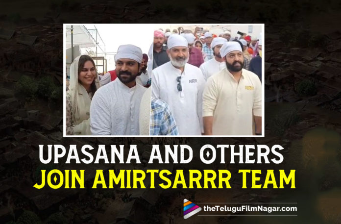 Upasana Konidela And Rajamouli Daughter In Law Joins AmritsaRRR Team,Telugu Filmnagar,Latest Telugu Movies 2022,Telugu Film News 2022,Tollywood Movie Updates,Latest Tollywood Updates, Upasana Konidela,Ram Charan Wife Upasana Konidela,Business Entrepreneur Upasana Konidela,Upasana konidela and RajaMouli Daughter In Law Joins RRR Team, Upasana Joins RRR Team At Amritsar,Upasana and Rajamouli daughter In Law Teamup with RRR Team,Upasana and other Join Amristarrr,RRR is hitting the theatres on March 25th, Ram Charan ’s wife Upasana took to her social media handle to announce the star cast is followed by their better halves,Upasana posted a couple of videos on her Twitter handle and wrote “Bye Bye Delhi, she mentioned “It’s happening ! AmritsaRRR Golden temple,MM Keeravani Best Tollywood Music Composer,MM Keeravani Change the RRR from Rise Roar Revolt to Remember React React,MM Keeravani Music Composer, NTR plays the role of Komaram Bheem,Olivia Morris with Jr NTR,Ram Charan and Jr NTR Open Hear with MM Keeravani, Ram Charan And Jr NTR Open-heart With MM Keeravani,Ram Charan As Alluri Sitarama Raju,RRR First Review,RRR Lead Actors Open Heart with MM Keeravani, RRR Movie,RRR Movie Interviews,RRR Movie on March 25th,RRR Movie Promotions,RRR Movie Promotions Event,RRR Movie Review,RRR Movie Songs, RRR Movie Super Hit Songs,RRR Multistarrer Movie,RRR releasing on 25th of this month stars Alia Bhatt and Olivia Morris,RRR Review,RRR Telugu Movie, RRR Telugu Movie Review,SS Rajamouli Multistarrer Movie RRR,Telugu Film News 2022,Telugu Filmnagar,Tollywood Movie Updates,#RRR,#RRRMovie,#RRR #RRR @alwaysramcharan