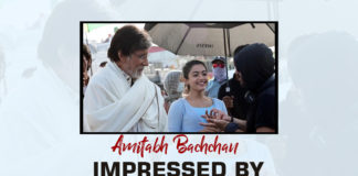 Amitabh Bachchan Shares A Picture Of Rashmika Mandanna From The Sets Of Goodbye,Telugu Filmnagar,Telugu Film News 2022,Tollywood Movie Updates,Latest Tollywood Updates,Latest Film Updates,Tollywood Celebrity News, Amitabh Bachchan,Legendary actor amitabh bachchan,Amitabh Bachchan Movie Updates,Amitabh Bachchan latest Movie Updates,Amitabh Bachchan Upcoming Movie,Amitabh Bachchan latest Updates, Rashmika Mandanna Bollywood debut with Mission Majnu Movie,Rashmika Mandanna Mission Majnu Movie,Rashmika Mandanna Pushpa:The Rise Movie,Rashmika Mandanna Dance in Saami Saami Song,Rashmika Mandanna Acting with Amitabh Bachchan in the Hindi film, Rashmika Mandanna Goodbye Movie,Rashmika Mandanna in Goodbye Movie with Amitabh Bachchan,Amitabh Posted a Picture with her From the sets of Goodbye Movie,Amitabh loved sharing the screen with the young actress,Goodbye stars Amitabh Bachchan and Rashmika Mandanna in the lead roles, Ekta Kapoor and Shivashish Sarkar produced the film under the banners of Balaji Motion Pictures and Reliance Entertainment,Amitabh BTS picture from the sets of the film on his Instagram,Rashmika Mandanna national crush,Rashmika will join the sets of Pushpa: The Rule Soon, Amitabh Bachchan In Social Media shared BTS with Rashmika goes viral,#Goodbye,#Amitabhbachchan,#Rashmikamandhanna