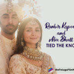 Ranbir Kapoor And Alia Bhatt Tied The Knot In An Intimate Family Gathering