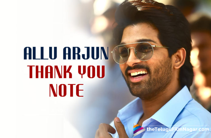 Allu Arjun Pens A Thank You Note To Everyone For The Warm Wishes On His Birthday,Telugu Filmnagar,Latest Telugu Movies News,Telugu Film News 2022,Tollywood Movie Updates,Tollywood Latest News, Allu Arjun,Icon Star Allu Arjun,Allu Arjun Posts,Icon Star Allu Arjun Posts A Special Note,Icon Star Allu Arjun Posts A Special Note on his Birthday,Icon Star Allu Arjun Birthday,Happy Birthday Allu Arjun, Allu Arjun Birthday,Allu Arjun Special Note,Allu Arjun Special Posts,Allu Arjun Special Birthday Note,Allu Arjun in Social Media,Allu Arjun Pushpa The Rule Movie Udpates,Allu Arjun Movies,Allu Arjun Latest Movie Updates, Allu Arjun upcoming Movies,Allu Arjun New Movie Updates