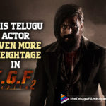This Telugu Actor Is Given More Weightage In Yash Starrer KGF 2!,Telugu Filmnagar,Latest Telugu Movies News,Telugu Film News 2022,Tollywood Movie Updates,Tollywood Latest News, Yash,Hero Yash,Yash Starrer KGF2,KGF Chapter 2 Movie Updates,KGF Chapter 2 Movie,Actor Rao Ramesh,Telugu Actor Rao Ramesh,Director Prashanth Neel About Rao Ramesh,Director Prashanth Neel Given more wight to Rao Ramesh in KGF Chpater 2 Movie, Telugu Actor Rao Ramesh Is Given More Weightage In Yash Starrer KGF 2,Rao Ramesh As Kanneganti Raghavan,Rao Ramesh As Kanneganti Raghavan in KGF Chpater 2 Movie,KGF Chpater 2 Movie Releasing on 14th April, Yash KGF Chpater 2 Releasing on April 14th