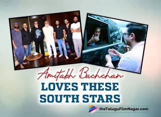 Amitabh Bachchan Loves To Hang Out With South Indian Stars Prabhas, Nani, And Dulquer Salmaan