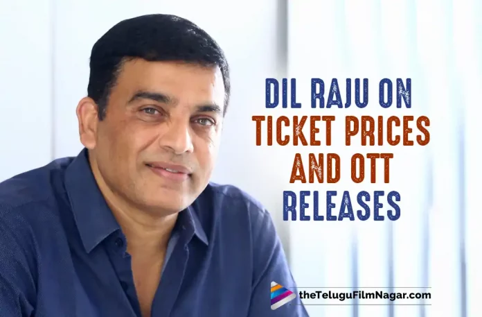 Dil Raju Clarifies On Ticket Rates, OTT Releases And Other Issues In Tollywood: Producer Council Press Meet,Telugu Filmnagar,Latest Telugu Movies News,Telugu Film News 2022,Tollywood Latest,Tollywood Movie Updates,Tollywood Upcoming Movies,Dil Raju,Ace Producer Dil Raju,Producer Dil Raju in Press Meet,Dil Raju Clarifies on Ticket Rates and OTT in Producer Council Press Meet,Dil Raju About OTT Releases.Dil Raju in Producer Council Press Meet, Dilu Raju on Tollywood Issues Ticket Prices and Movie OTT Releases,Dil Raju Producer Council Press Meet