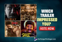 The Ghost Ponniyin Selvan 1 Alluri And Others: Which Telugu Movie Trailer Impressed You? Vote Now, Alluri Telugu Movie Trailer, Ponniyin Selvan 1 Telugu Movie Trailer, The Ghost Telugu Movie Trailer, Dongalunnaru Jaagratha Telugu Movie Trailer, Which Telugu Movie Trailer Impressed You, Ponniyin Selvan 1, The Ghost, Alluri, Dongalunnaru Jaagratha, Latest Telugu Movie Trailers, Telugu Filmnagar, Telugu Film News 2022, Tollywood Latest, Tollywood Movie Updates, Latest Telugu Movies News