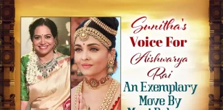 Sunitha Upadrashta’s Voice For Aishwarya Rai In PS 1 Is An Exemplary Move By Mani Ratnam, PS 1 Is An Exemplary Move By Mani Ratnam, Sunitha Upadrashta’s Voice For Aishwarya Rai In PS 1, Sunitha Upadrashta’s Voice, Singer Sunitha Upadrashta, Sunitha Upadrashta, Vikram,Mani Ratnam,AR Rahman,Aishwarya Rai Bachchan,Jayam Ravi,Karthi,Trisha, Prabhu, R Sarathkumar, Aishwarya Lekshmi, Sobhita Dhulipala, Ponniyin Selvan 1, Ponniyin Selvan 1 Telugu Movie, PS 1, PS 1 Telugu movie, PS 1 New Update, PS 1 Telugu Movie New Update, PS 1 Movie, PS 1 Latest Update, PS 1 Movie Updates, PS 1 Telugu Movie Live Updates, PS 1 Telugu Movie Latest News, PS 1 Movie Latest News And Updates, Telugu Film News 2022, Telugu Filmnagar, Tollywood Latest, Tollywood Movie Updates, Tollywood Upcoming Movies