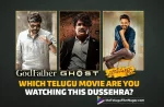GodFather The Ghost And Swathimuthyam? Which Telugu Movie Are You Watching This Dussehra?, Which Telugu Movie Are You Watching This Dussehra, The Ghost And Swathimuthyam Movies, political drama, action thriller, decent family entertainer, the three films that will be released on October 5th for Dussehra, GodFather Telugu Movie Review,GodFather Movie Review,GodFather Review,GodFather Telugu Review, GodFather Movie Review And Rating,GodFather Movie - Telugu,GodFather First Review,GodFather Critics Review, The Ghost Telugu Movie Review,The Ghost Movie Review,The Ghost Review,The Ghost Telugu Review,The Ghost Movie Review And Rating, The Ghost Movie - Telugu,The Ghost First Review,The Ghost Critics Review,The Ghost (2022) - Movie, Swathimuthyam Telugu Movie Review,Swathimuthyam Movie Review,Swathimuthyam Review, Swathimuthyam Telugu Review,Swathimuthyam Movie Review And Rating,Swathimuthyam Movie - Telugu, Telugu Movie Reviews 2022,Latest Telugu Reviews,Latest 2022 Telugu Movie,2022 Telugu Reviews, 2022 Latest Telugu Movie Review,Latest Telugu Movie Reviews 2022,2022 Latest Telugu Reviews,Latest Telugu Movies 2022,Telugu Filmnagar,New Telugu Movies 2022,Latest Movie Review,New Telugu Reviews 2022,Telugu Reviews,Telugu Movie Reviews, Latest Tollywood Reviews,Latest Telugu Movie Reviews,Telugu Cinema Reviews,New Telugu Movie Reviews 2022