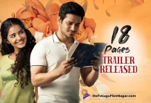 18 Pages Movie Trailer Released,18 Pages Telugu Movie Trailer Released,18 Pages Movie Trailer,18 Pages Trailer,18 Pages Telugu Movie Trailer,Nikhil Siddharth,Anupama Parameswaran,Gopi Sundar,Palnati Surya Pratap,Sukumar,Palnati Surya Pratap,Nikhil Movies,Nikhil Latest Movie,Nikhil Upcoming Movie,18 Pages,18 Pages 2022,18 Pages Movie,18 Pages Update,18 Pages Latest News,18 Pages Telugu Movie,18 Pages Movie Live Updates,18 Pages Movie Latest News And Updates,Telugu Filmnagar,Telugu Film News 2022,Tollywood Movie Updates,Latest Tollywood Updates,Latest Telugu Movies News,18 Pages Movie Completes Censor Formalities,18 Pages Completes Censor Formalities,18 Pages Censor Formalities,18 Pages Censor,18 Pages Censored With U/A certificate