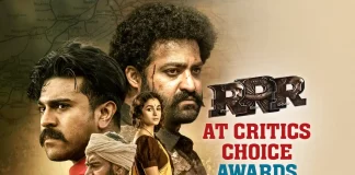 RRR Movie Nominations At The Critics Choice Awards, Critics Choice Awards Nominations, Critics Choice Awards, RRR Movie Nominations, RRR Nominations, Rajamouli Movies, Rajamouli Latest Movie, Rajamouli Upcoming Movie, S. S. Rajamouli, Ajay Devgn, Ram Charan, NTR, Alia Bhatt, Olivia Morris, Shriya Saran, RRR, RRR 2022, RRR Movie, RRR Update, RRR Latest News, RRR Telugu Movie, RRR Movie Live Updates, RRR Movie Latest News And Updates, Telugu Filmnagar, Telugu Film News 2022, Tollywood Movie Updates, Latest Tollywood Updates, Latest Telugu Movies News