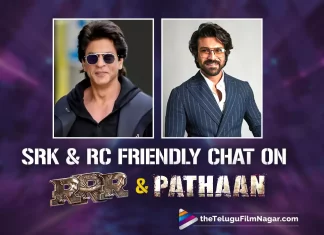Shah Rukh Khan and Ram Charan Have a Friendly Conversation About RRR and Pathaan, Friendly Conversation About RRR and Pathaan, Shah Rukh Khan and Ram Charan Have a Friendly Conversation, Shah Rukh Khan and Ram Charan Conversation, Shah Rukh Khan and Ram Charan, Ram Charan's Pathaan Tweet, Shah Rukh Khan Movies, Shah Rukh Khan Latest Movie, Shah Rukh Khan Upcoming Movie, Pathaan Tweet, Pathaan, Pathaan 2023, Pathaan Movie, Pathaan Update, Pathaan Latest News, Pathaan Telugu Movie, Pathaan Movie Live Updates, Pathaan Movie Latest News And Updates, Telugu Filmnagar, Telugu Film News 2022, Tollywood Movie Updates, Latest Tollywood Updates, Latest Telugu Movies News
