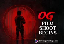 OG Film Shoot Begins In Style