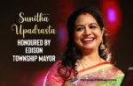 Singer Sunitha Upadrasta Honoured By Edison Township Mayor