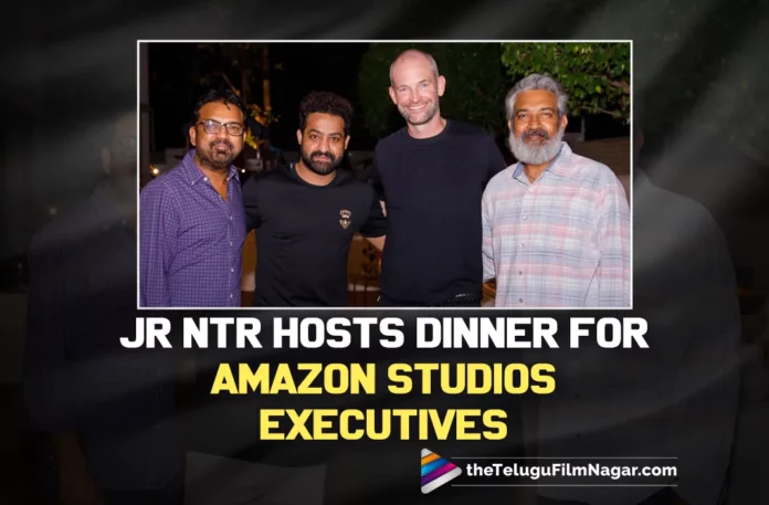 Jr NTR Hosts Dinner For Amazon Studios Executives