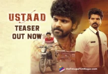Ustaad Telugu Movie Teaser Out Now
