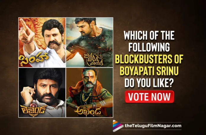 Birthday Special: Which Of The Following Blockbusters Of Boyapati Srinu Do You Like? Vote Now!