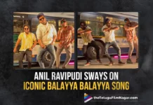 Anil Ravipudi Sways On Iconic Balayya Balayya Song