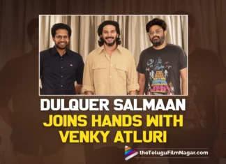 Dulquer Salmaan Joins Hands With Venky Atluri