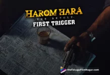 Sudheer Babu’s Harom Hara Rocking First Trigger