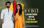 VD12 Movie Launched With Pooja Ceremony