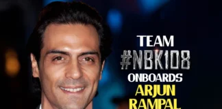 Team NBK108 Onboards Bollywood Actor Arjun Rampal