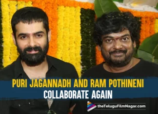 Blockbuster Duo Puri Jagannadh And Ram Pothineni Collaborate Again