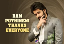 Ram Pothineni Thanks Everyone Who Made His Birthday Special
