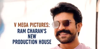 V Mega Pictures: Ram Charan Established A New Production House