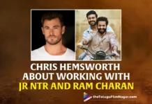 Thor Actor Chris Hemsworth About Working With Jr NTR And Ram Charan