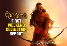 Adipurush Telugu Movie First Weekend Collection Report