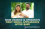 New Parents Ram Charan And Upasana Konidela First Media Appearance After Baby