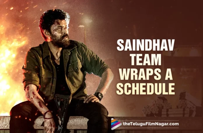 Team Saindhav Wraps Up Another Shooting Schedule