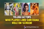 Telugu Actors Who Played Lord Shri Rama's Role On-Screen!
