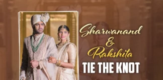 Sharwanand And Rakshitha Reddy Tie The Knot Yesterday
