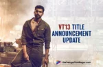 Varun Tej's VT13 Title Announcement Update