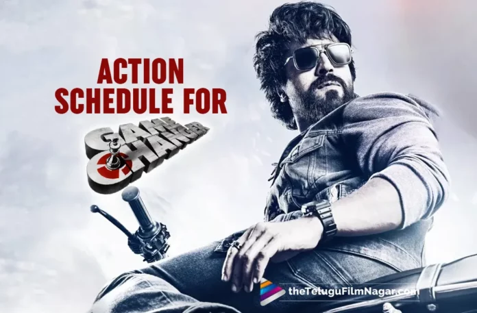 Action Schedule For Ram Charan’s Game Changer
