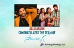 Allu Arjun Congratulates The Team Of Samajavaragamana