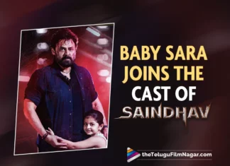 Baby Sara Joins The Cast Of Saindhav