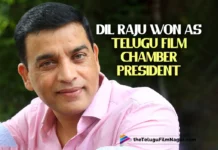 Dil Raju Won As Telugu Film Chamber President