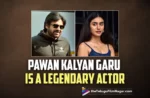 Pawan Kalyan Garu Is A Legendary Actor: Priya Prakash Varrier