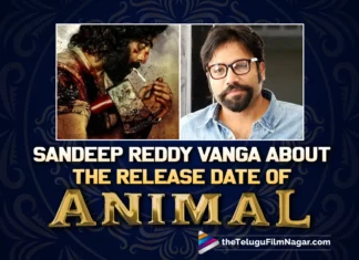 Sandeep Reddy Vanga About Animal Release Date