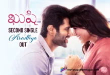Kushi Telugu Movie Second Single- Aradhya Out